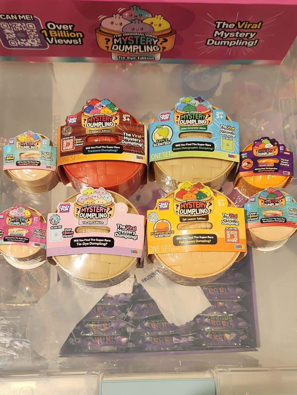 RMS Crazy Fun Assorted Dumplings Lot Of 8 (See Pics)